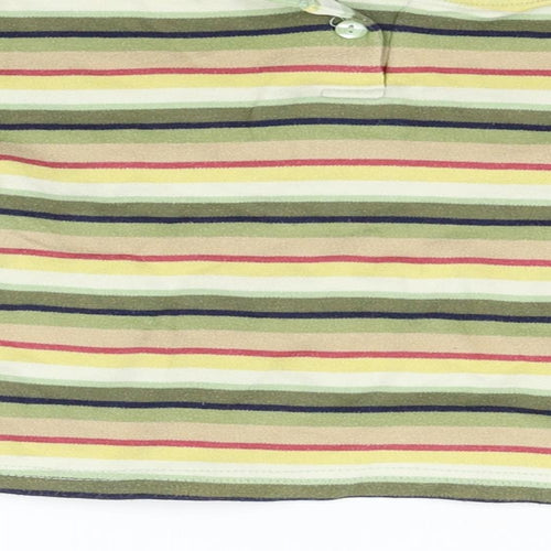 George  Green Striped  Pullover Jumper Size 12-18 Months