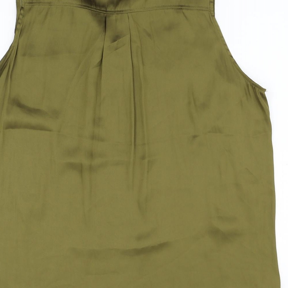 H&M Womens Green   Basic T-Shirt Size 16