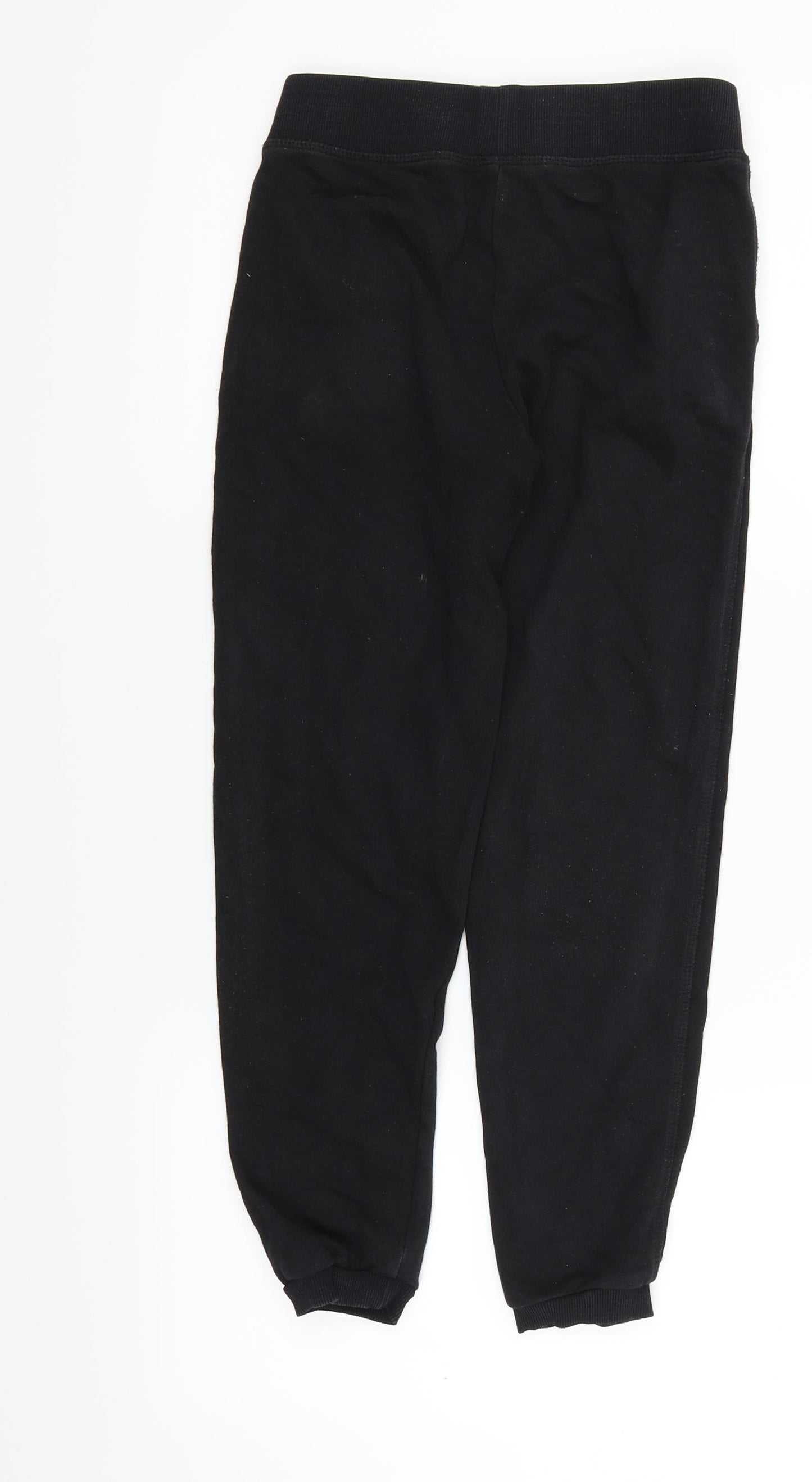 George Girls Black   Jogger Trousers Size 8-9 Years