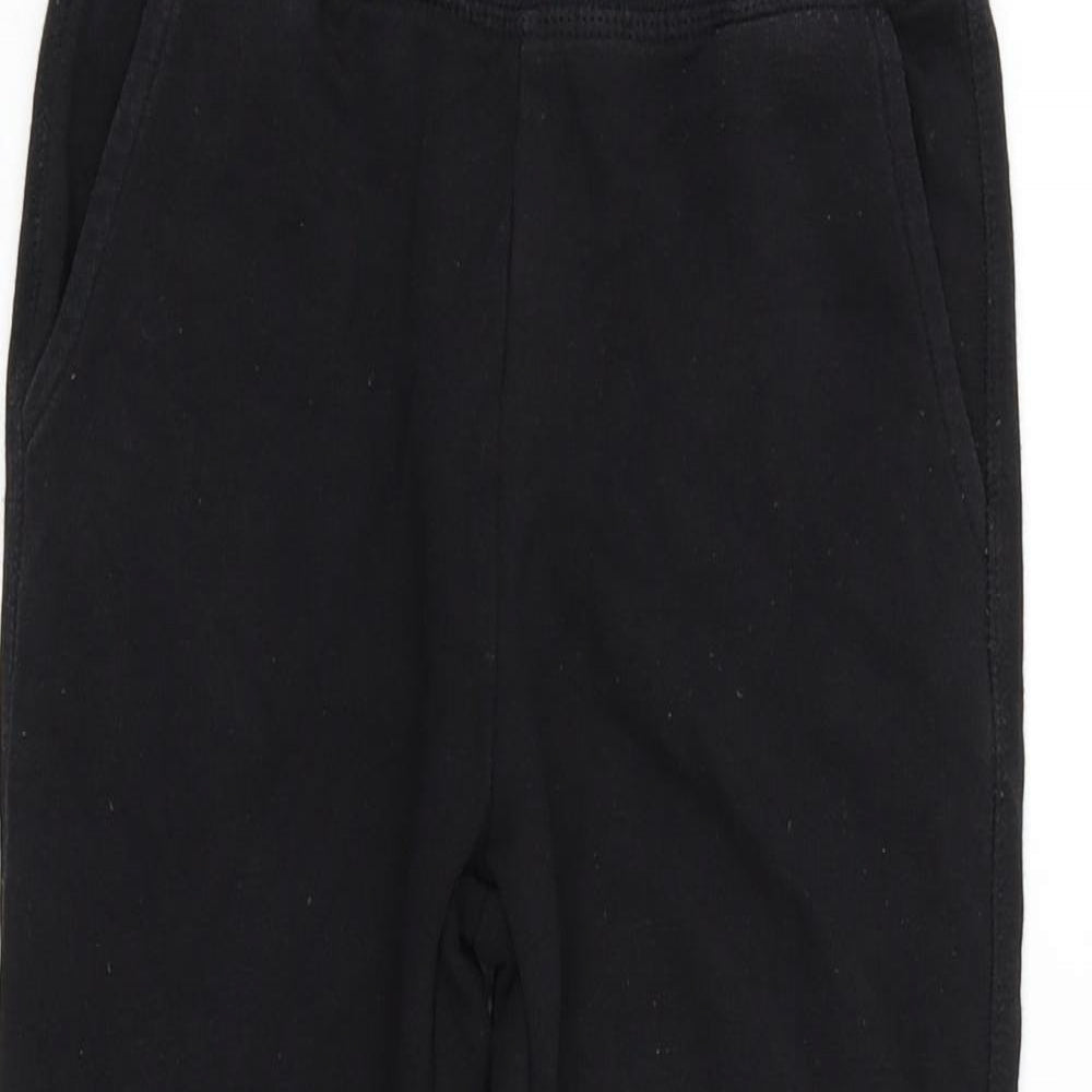George Girls Black   Jogger Trousers Size 8-9 Years