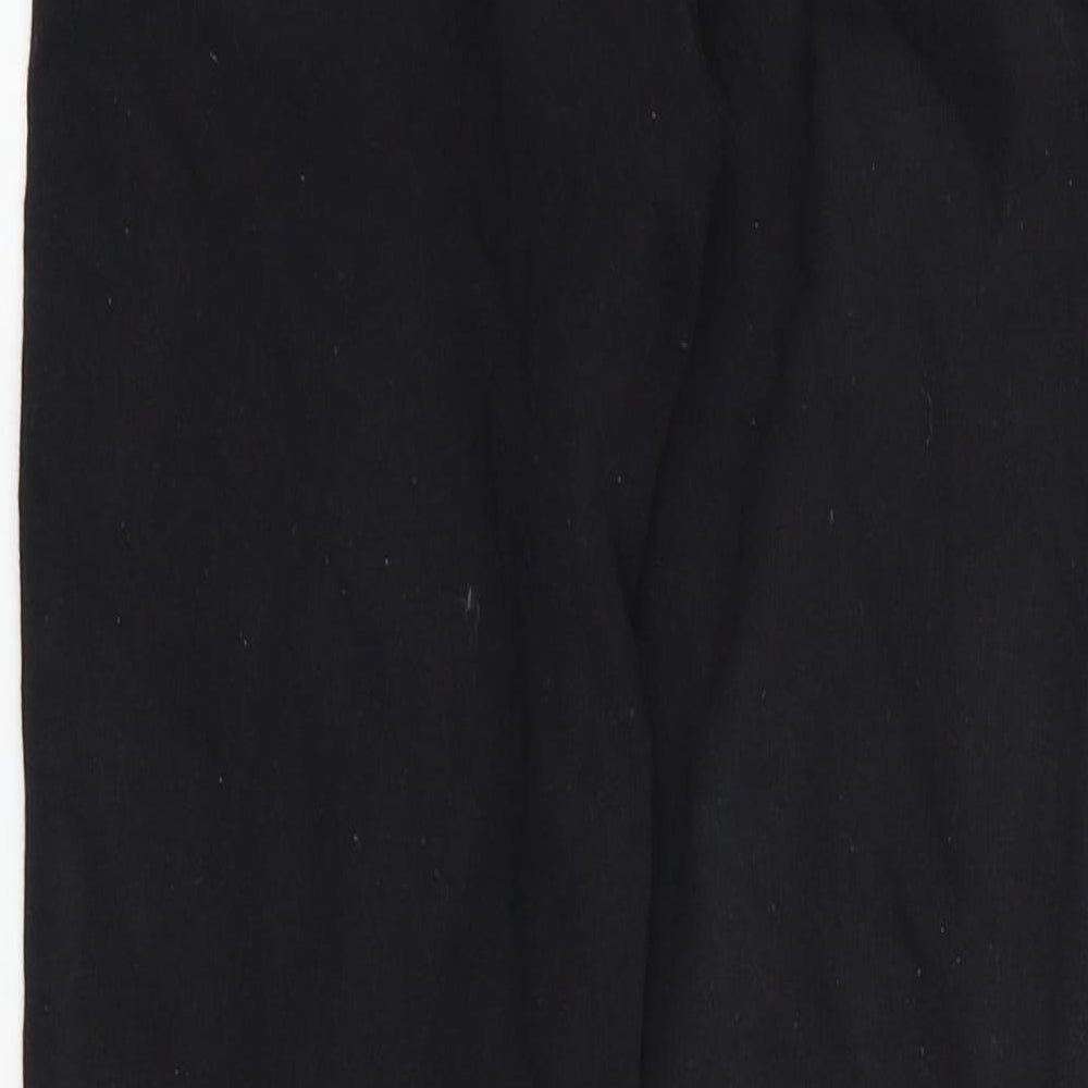 George Girls Black   Jogger Trousers Size 8-9 Years