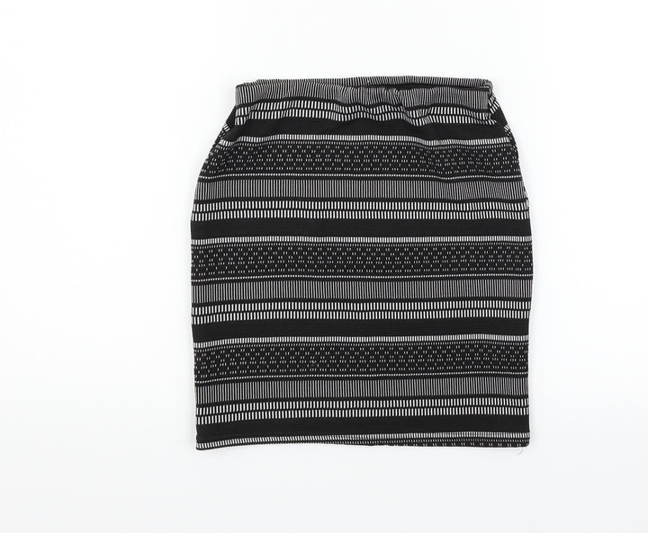 Atmosphere Womens Black Flare Skirt Size 4