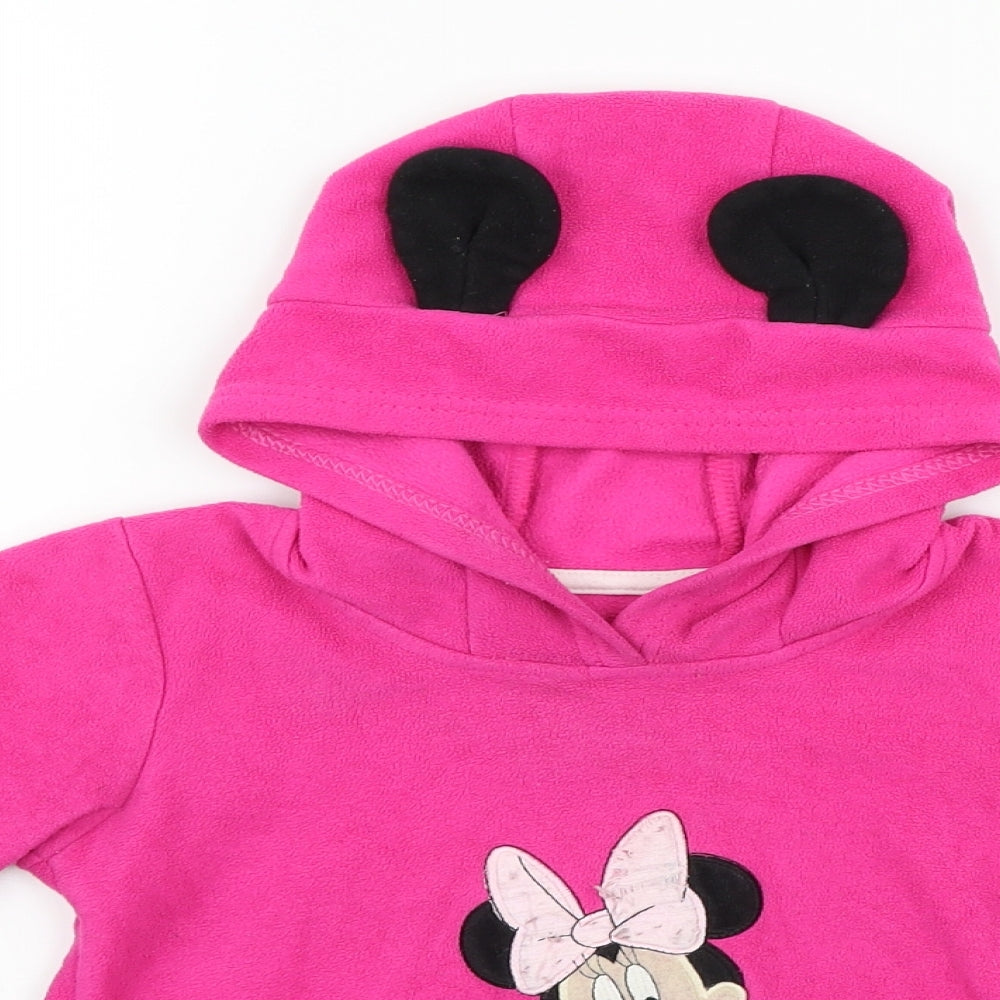George Girls Pink   Pullover Jumper Size 18-24 Months  - Mini mouse