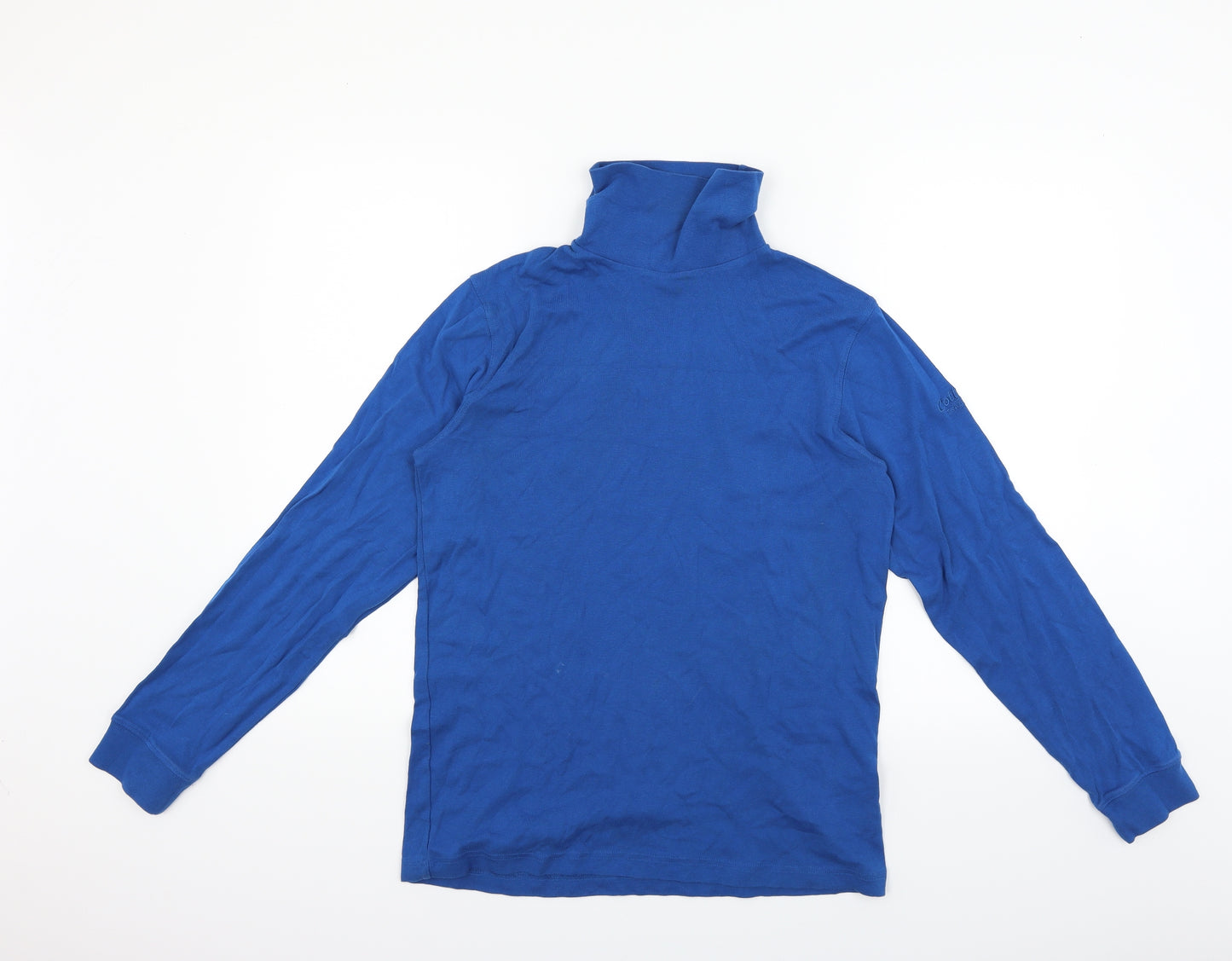 Cotton Traders Womens Blue   Basic T-Shirt Size L