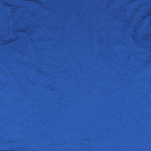 Cotton Traders Womens Blue   Basic T-Shirt Size L
