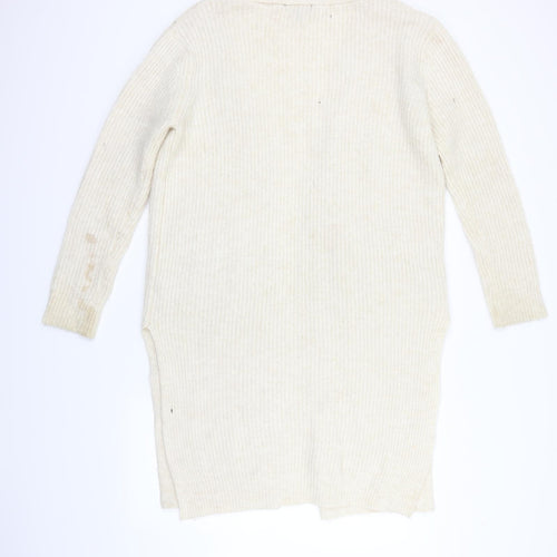 Primark Womens Beige   Cardigan Jumper Size S