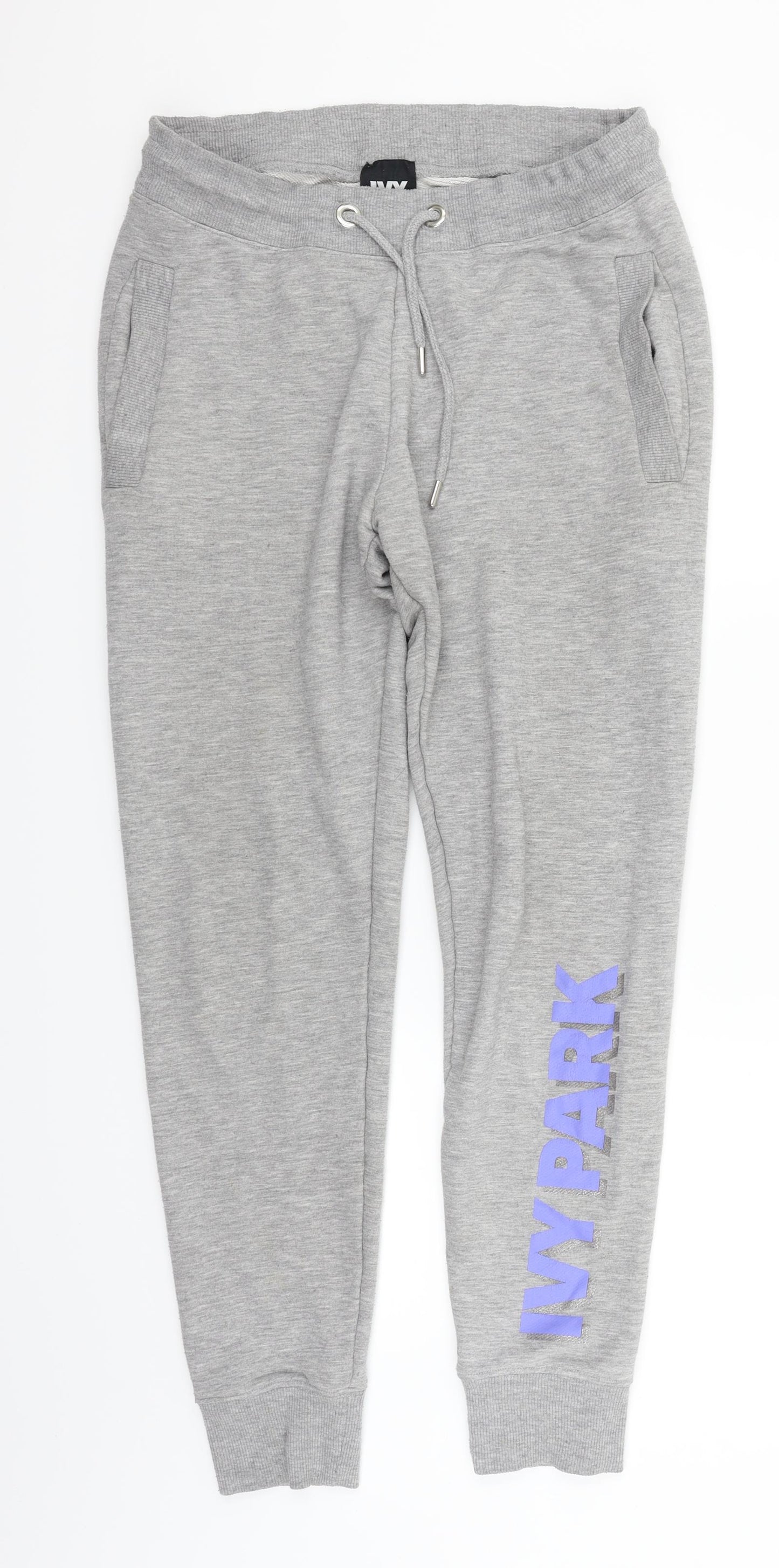IVY PARK Womens Grey   Jogger Trousers Size S L26 in