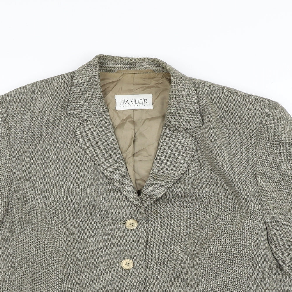 Basler Womens Gold   Jacket Coat Size 18