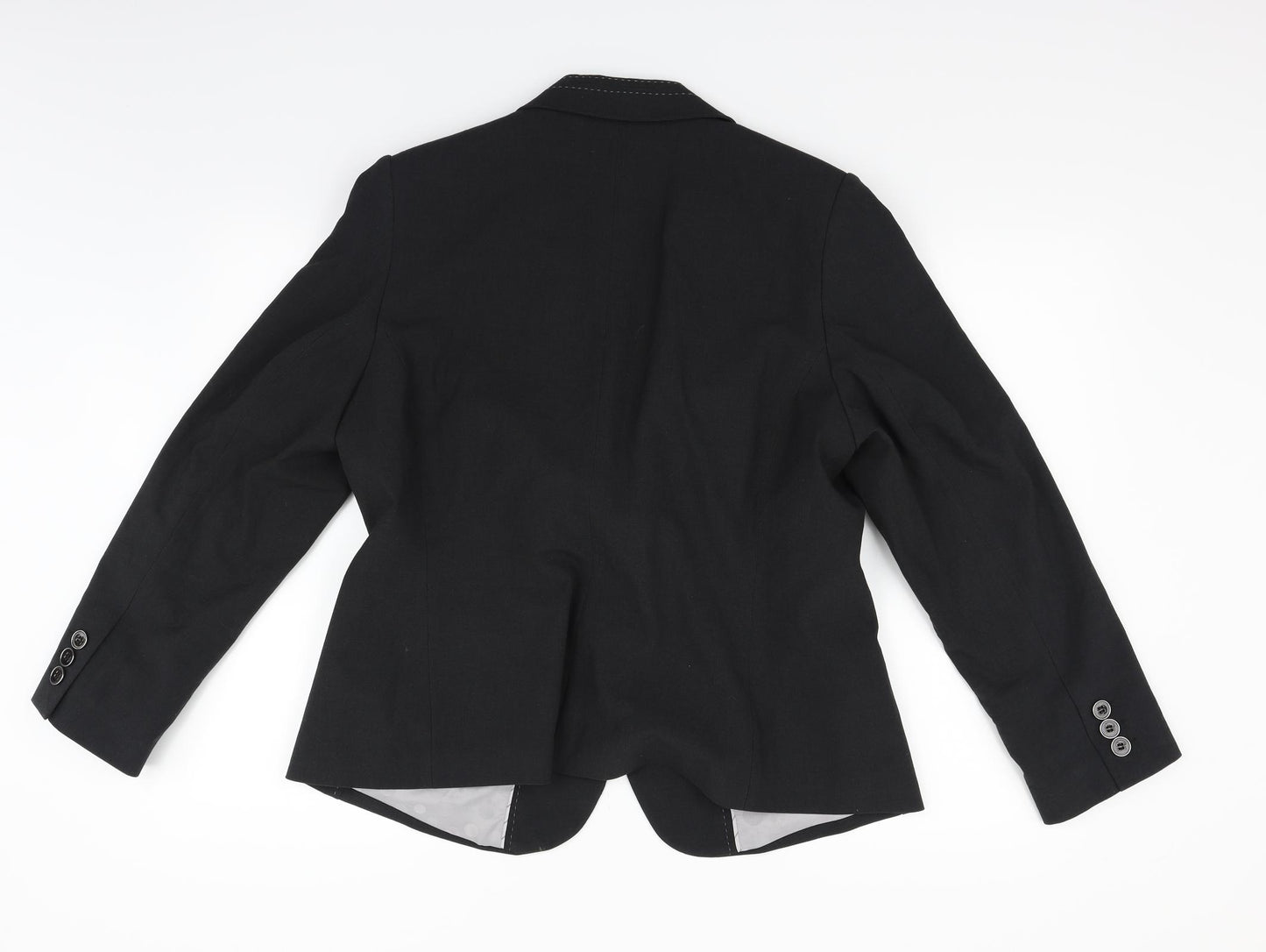 Marks and Spencer Womens Black   Jacket Blazer Size 18