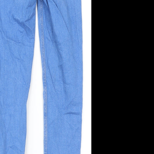 New Look Womens Blue  Denim Skinny Jeans Size 6 L27 in