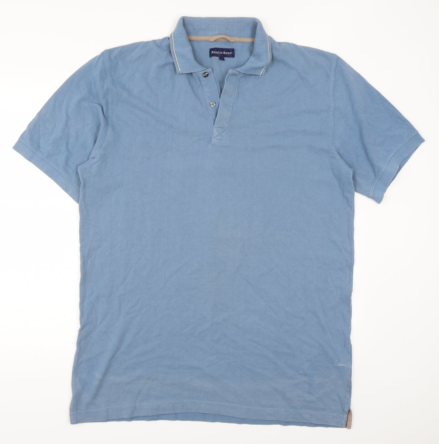 Austin Reed Mens Blue    T-Shirt Size XL