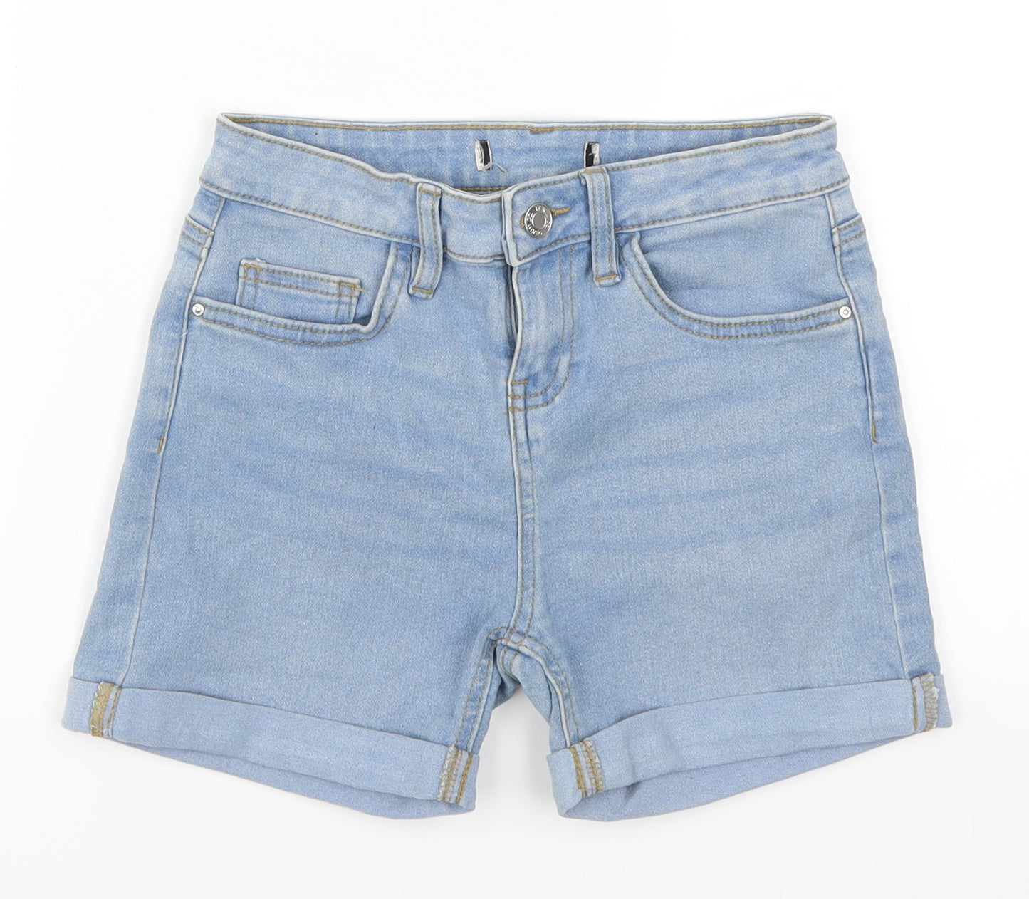 Denim Co Womens Blue  Denim Mom Shorts Size 6