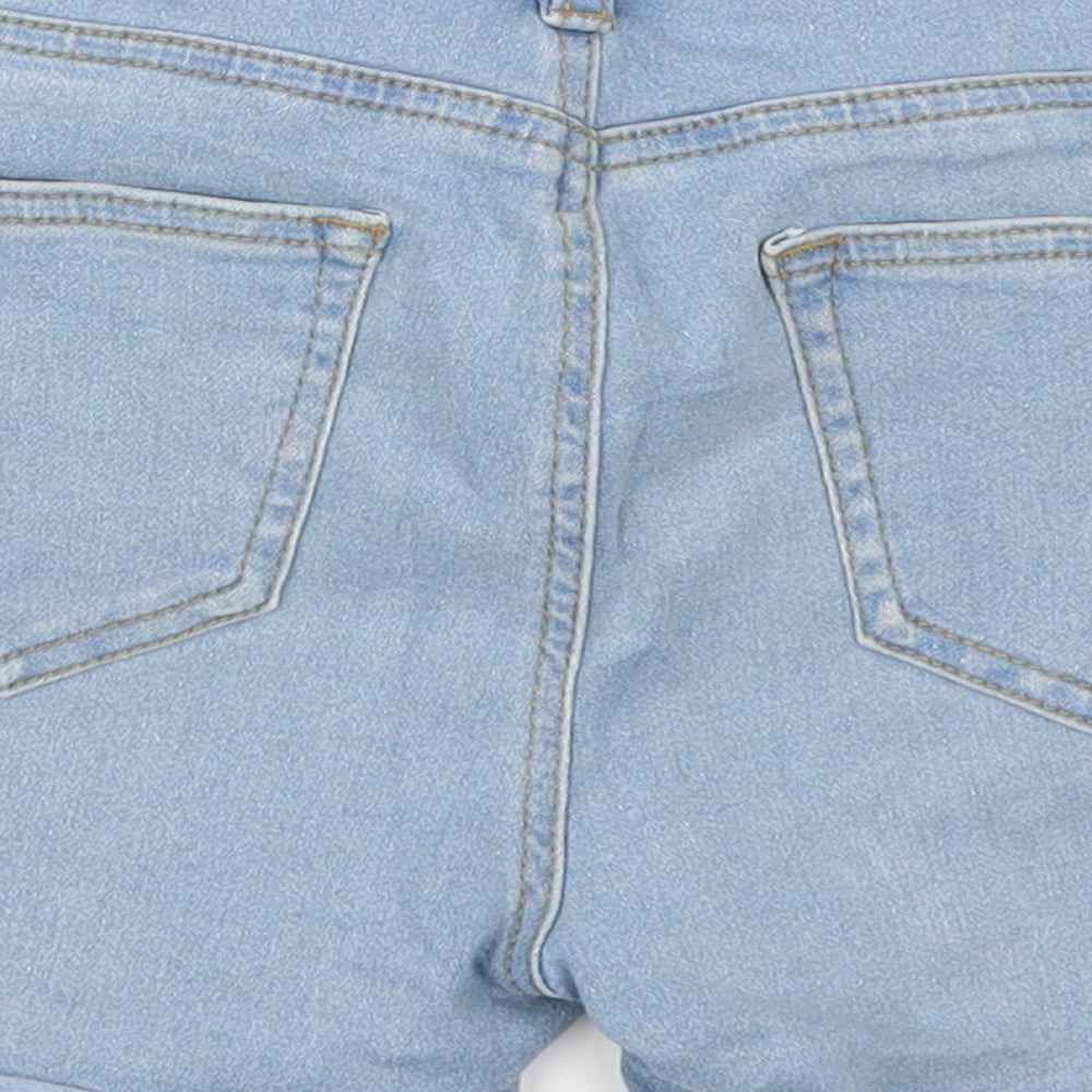 Denim Co Womens Blue  Denim Mom Shorts Size 6