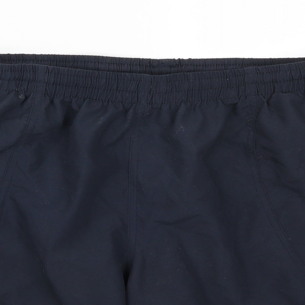 Kukri Mens Blue   Bermuda Shorts Size 34 - Millfield Red and Green