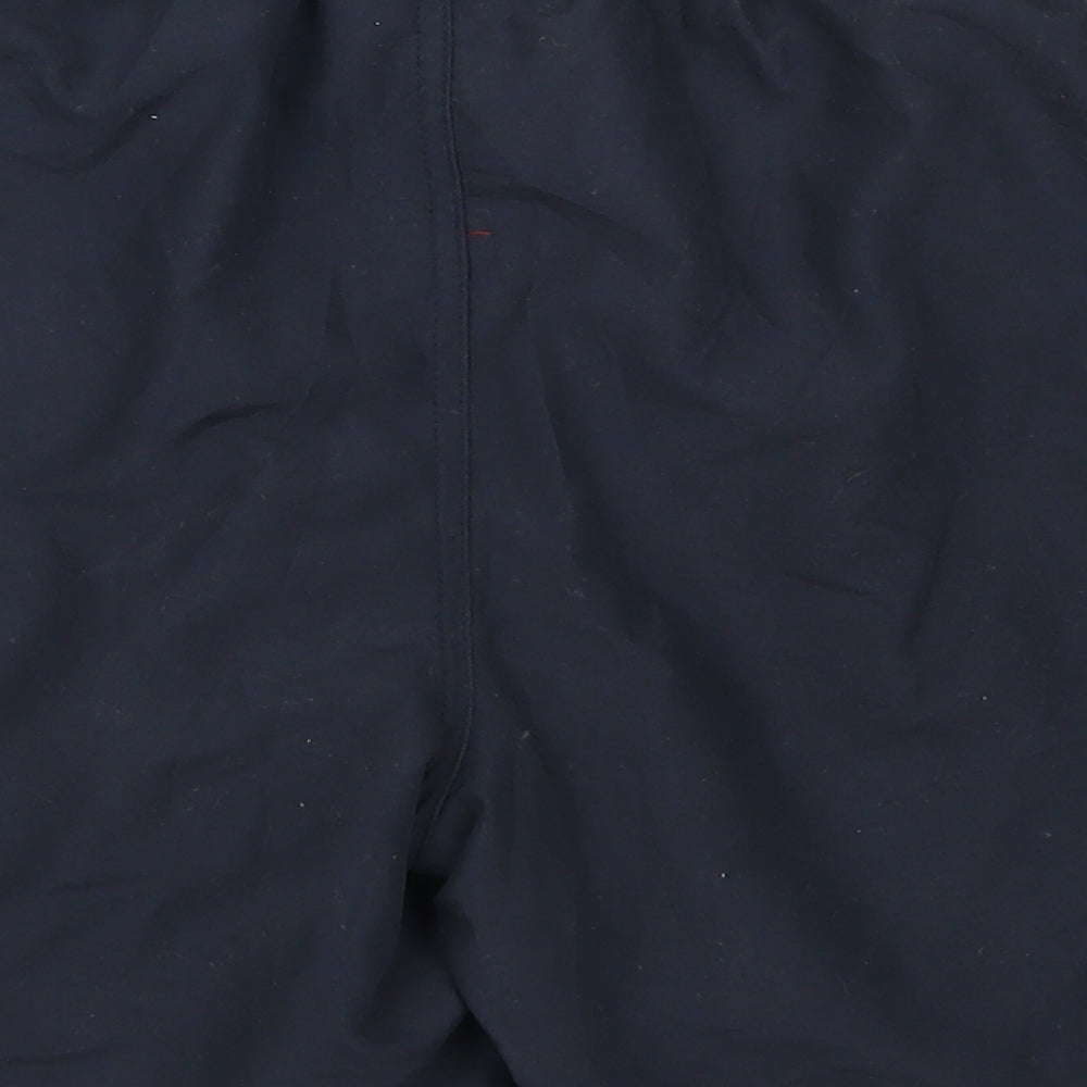 Kukri Mens Blue   Bermuda Shorts Size 34 - Millfield Red and Green