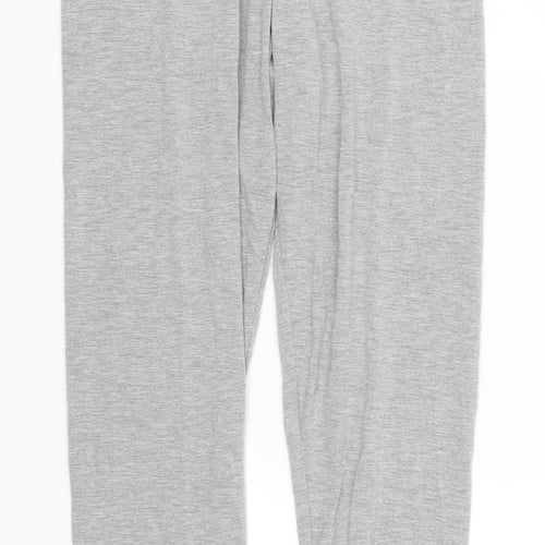 Pretty Little Thing Womens Grey   Carrot Trousers Size 8 L27 in