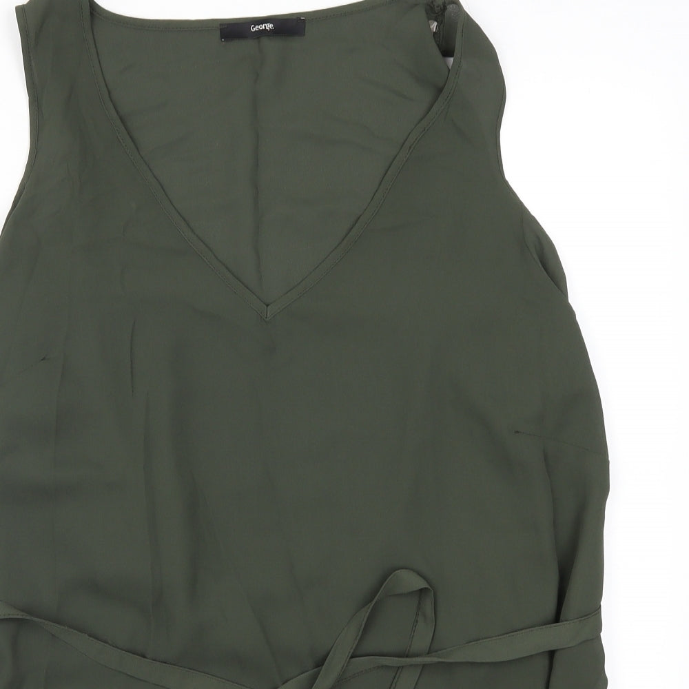 George Womens Green   Basic Tank Size 16