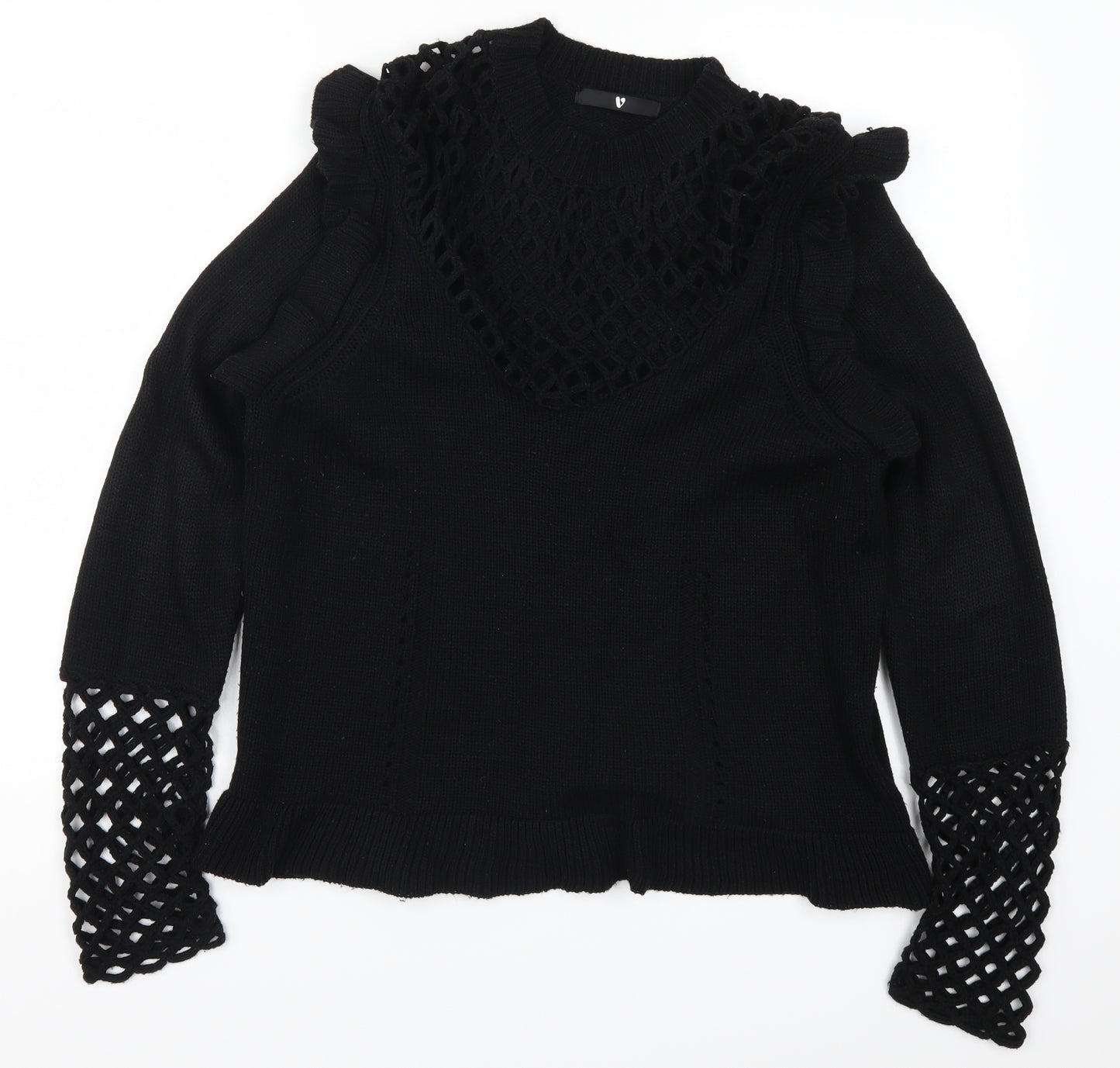 Very Womens Black   Pullover Jumper Size 18