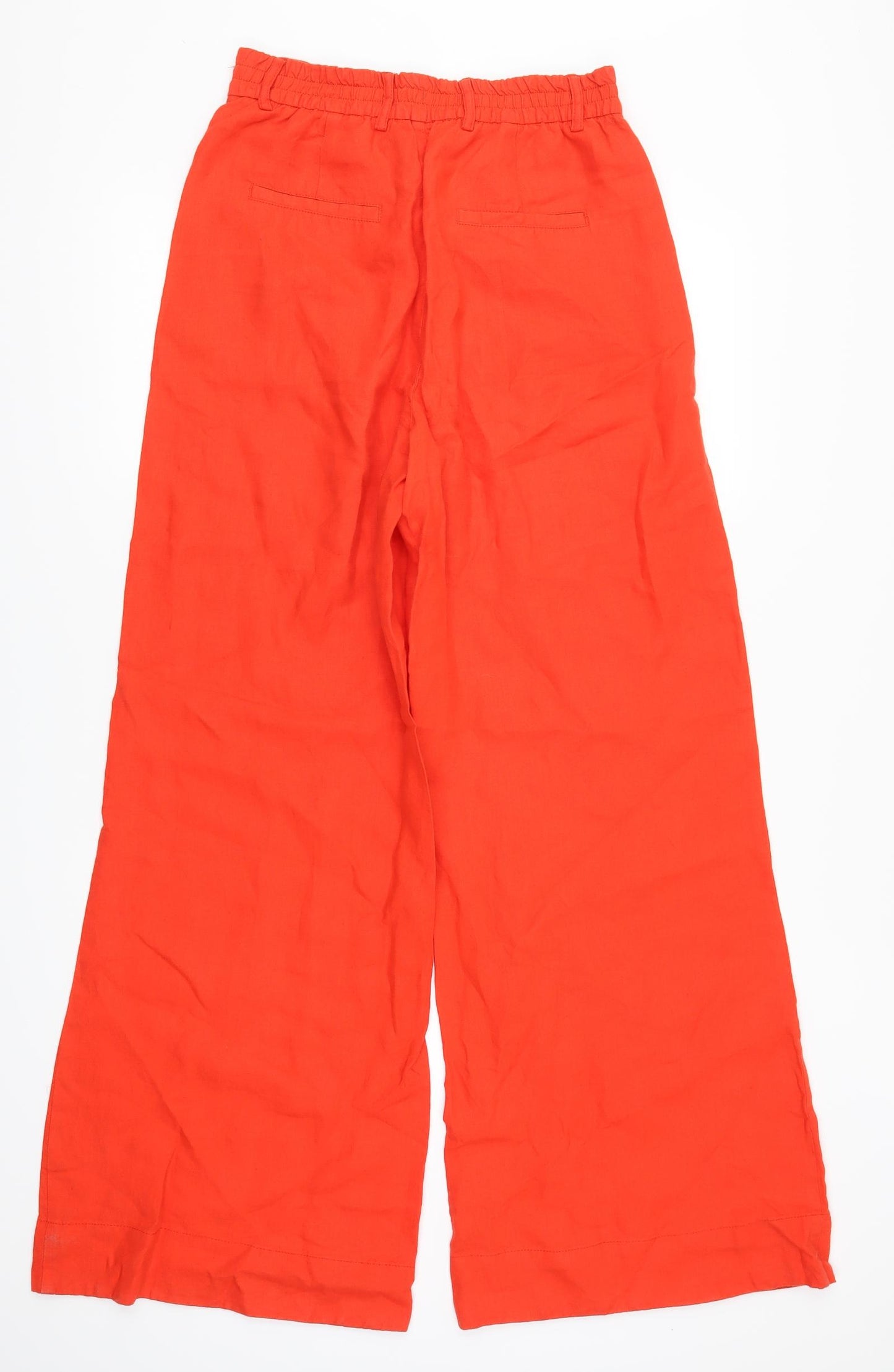 Zara Womens Red   Trousers  Size S L32 in