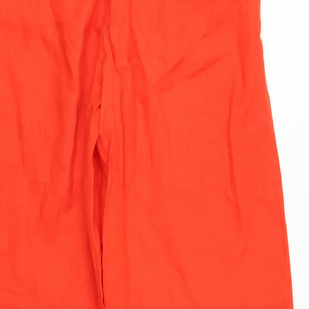 Zara Womens Red   Trousers  Size S L32 in