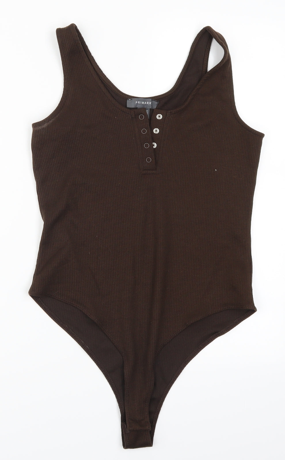 Primark Womens Brown   Bodysuit One-Piece Size 12