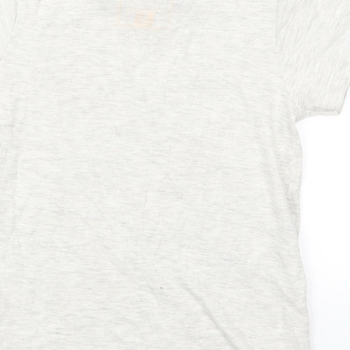 Matalan Boys Grey   Basic T-Shirt Size 6 Years  - Chicago Illanois USA