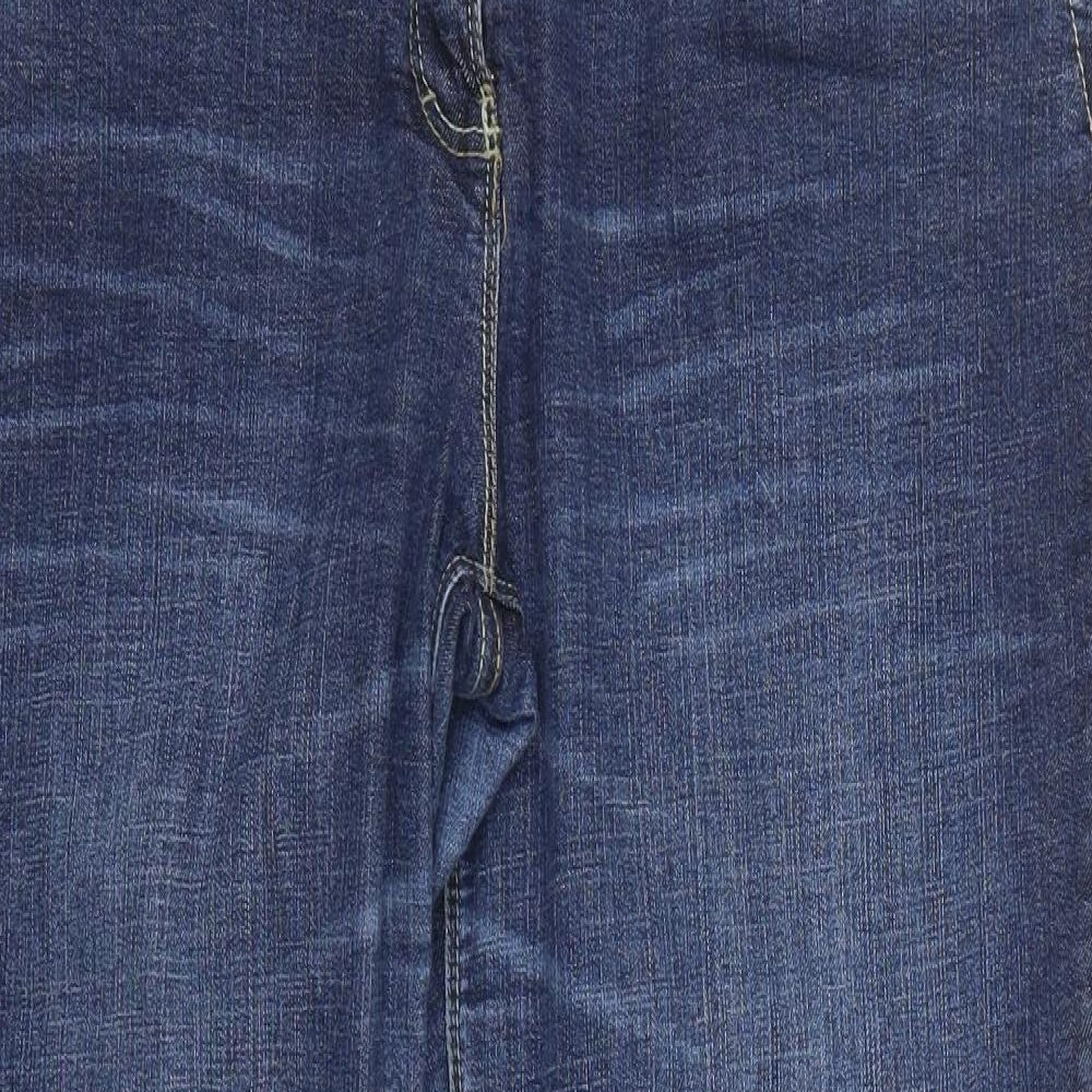 NEXT Womens Blue  Denim Straight Jeans Size 18 L29 in