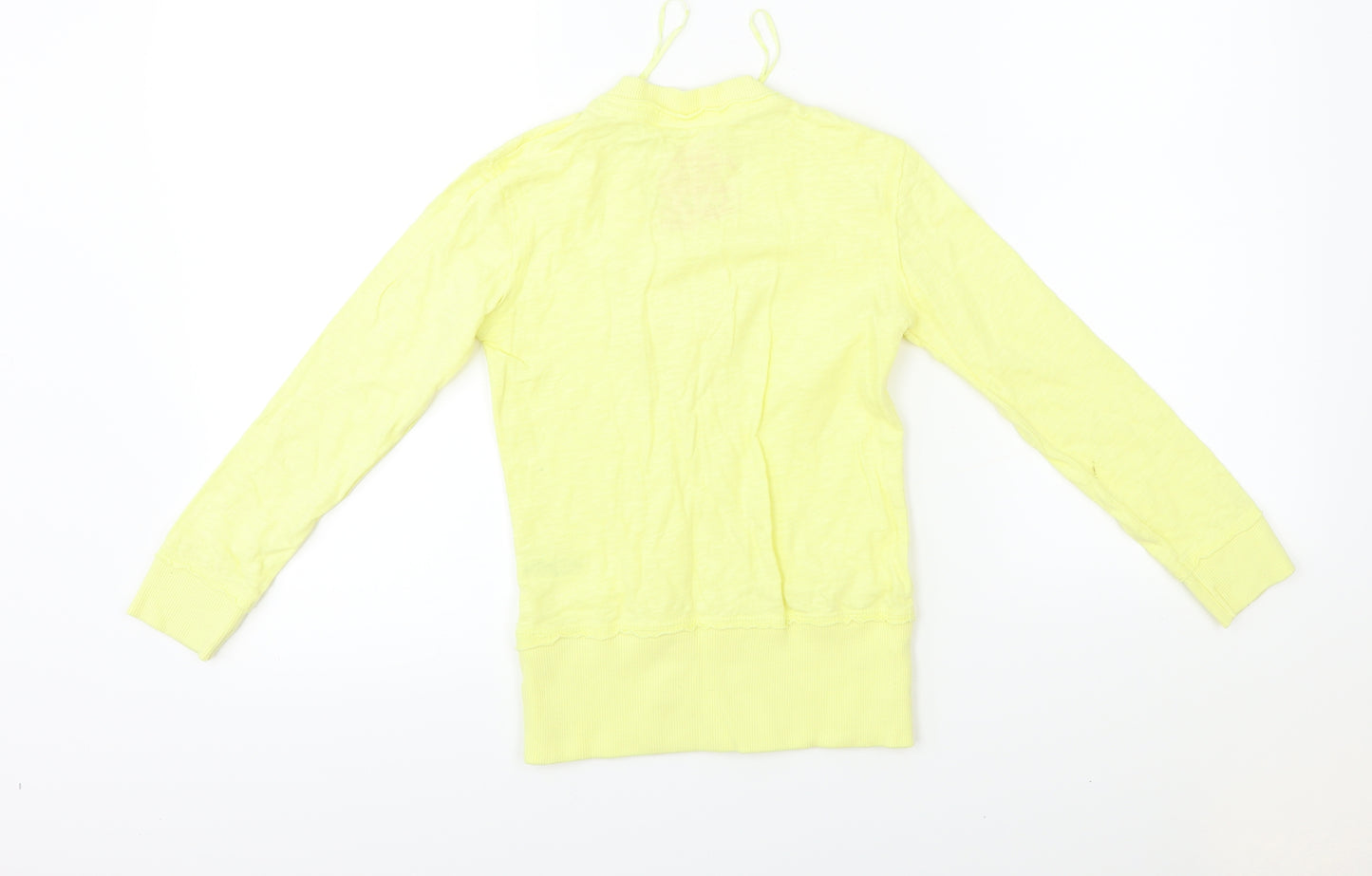 George Girls Yellow   Pullover Jumper Size 6-7 Years