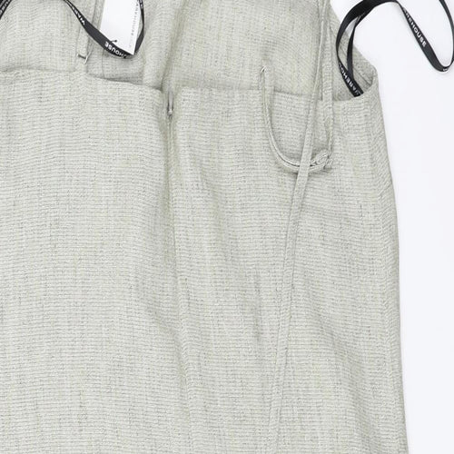 Warehouse  Womens Grey   A-Line  Size 12