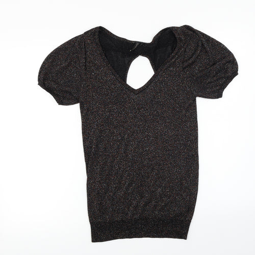 Topshop  Womens Black   Pullover Jumper Size 10
