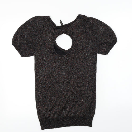 Topshop  Womens Black   Pullover Jumper Size 10