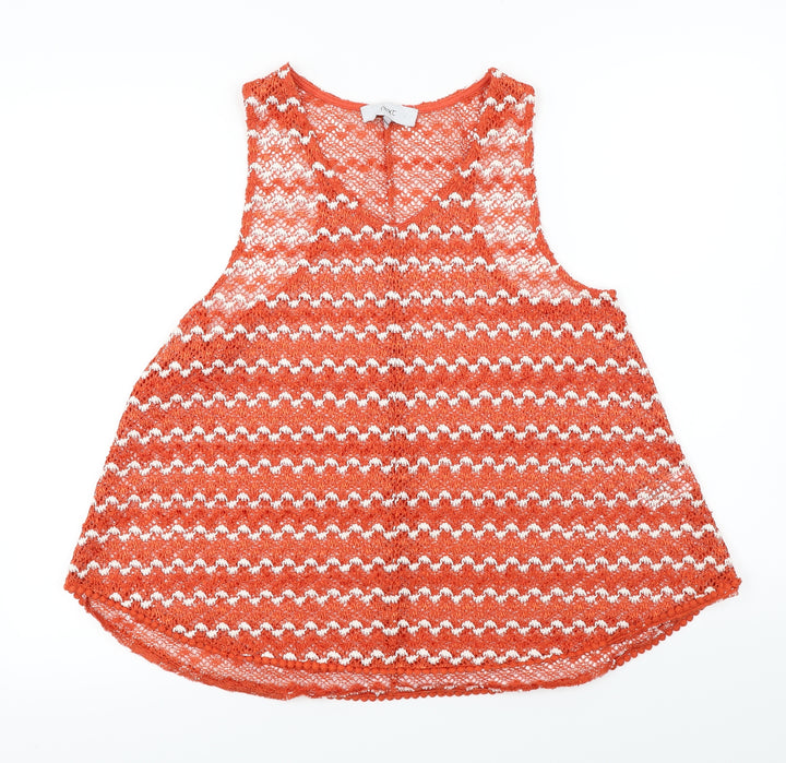 NEXT Womens Orange   Basic T-Shirt Size 12