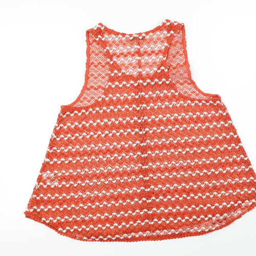 NEXT Womens Orange   Basic T-Shirt Size 12