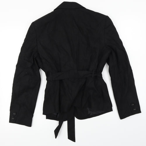 M&Co Womens Black   Jacket Coat Size 14