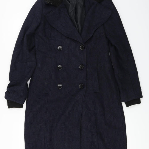 Primark  Womens Blue   Jacket Coat Size 6