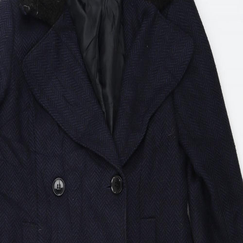 Primark  Womens Blue   Jacket Coat Size 6