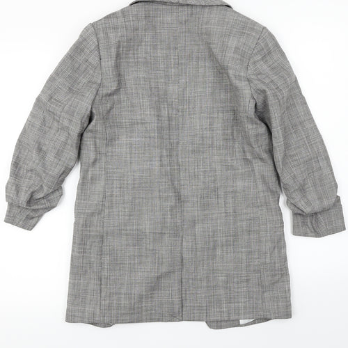 H&M  Womens Grey   Jacket Blazer Size 4