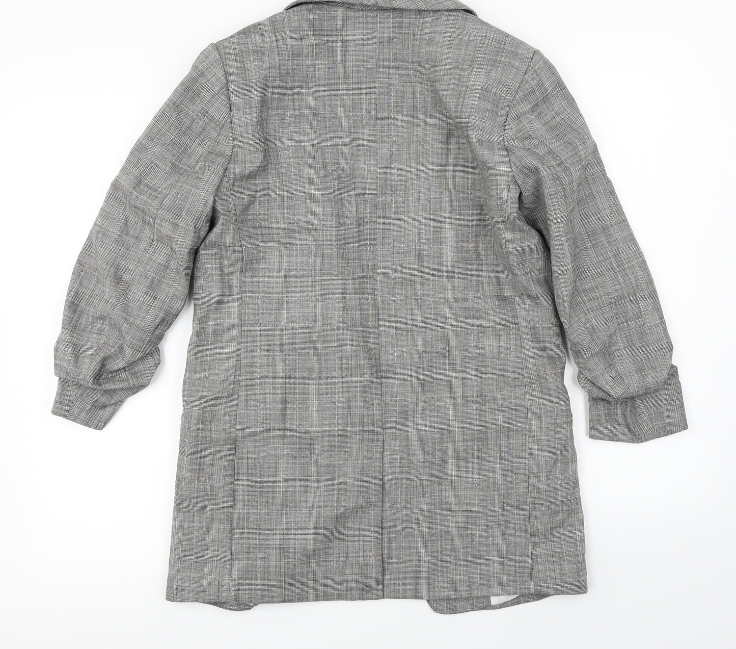H&M  Womens Grey   Jacket Blazer Size 4