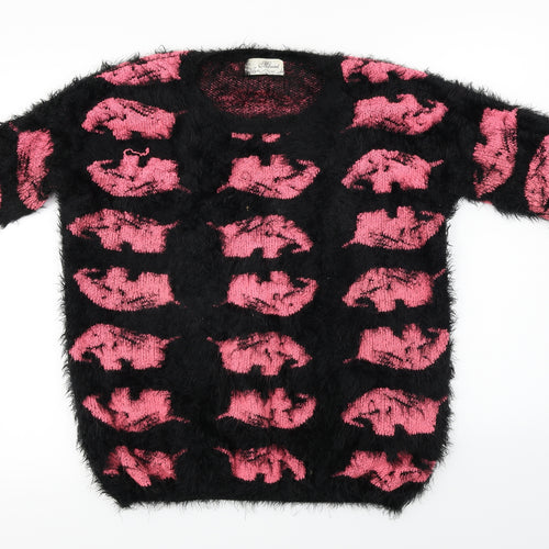Minimum Womens Black   Pullover Jumper Size M