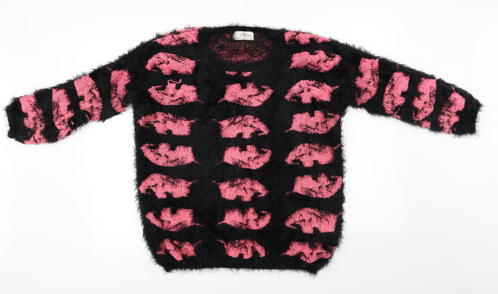 Minimum Womens Black Pullover Jumper Size M