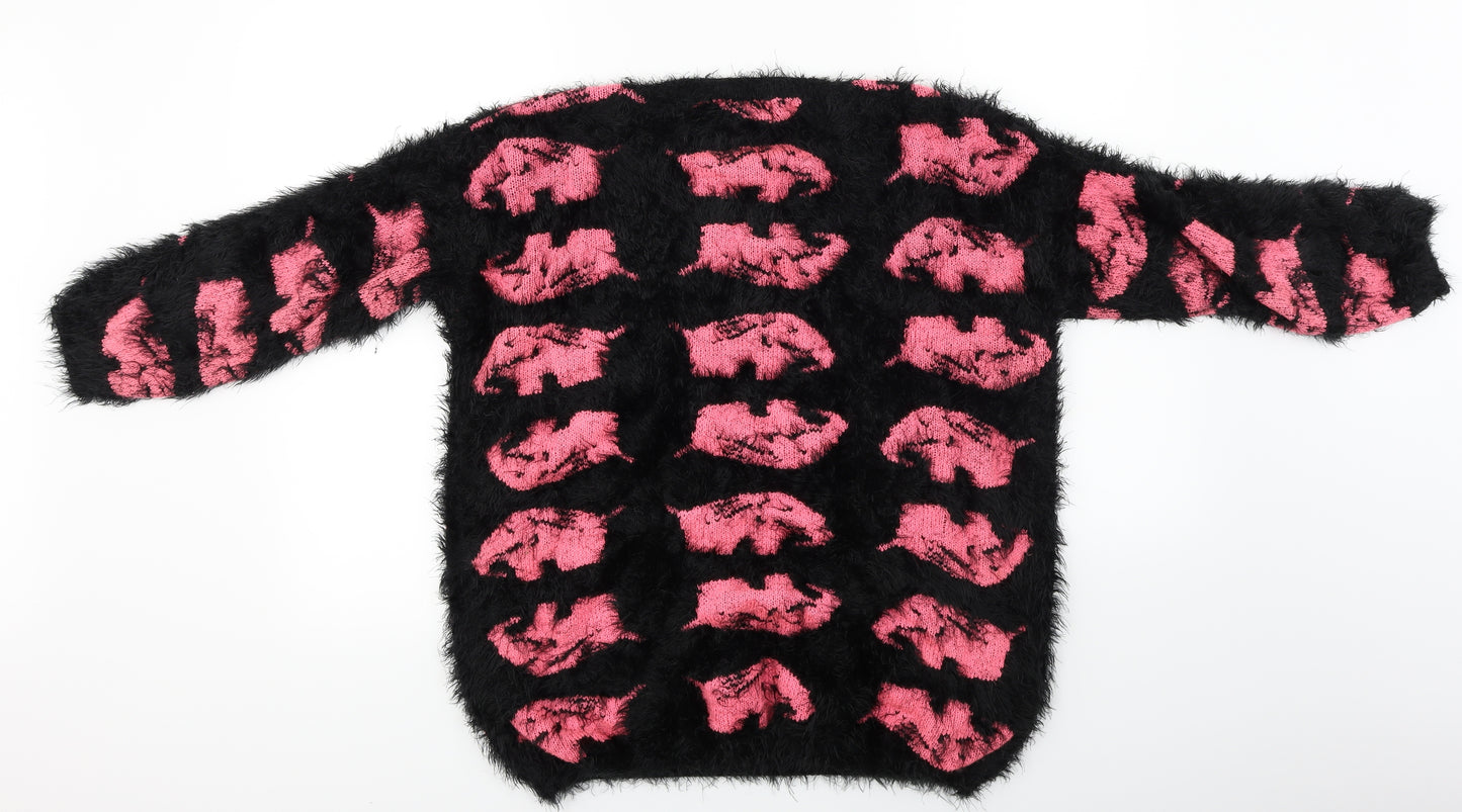 Minimum Womens Black   Pullover Jumper Size M