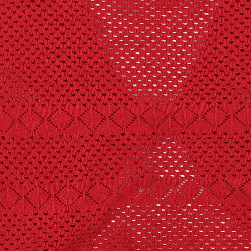 bcil Womens Red   Cardigan Jumper Size XL