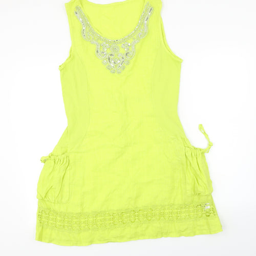 Preworn  Womens Yellow   A-Line  Size M
