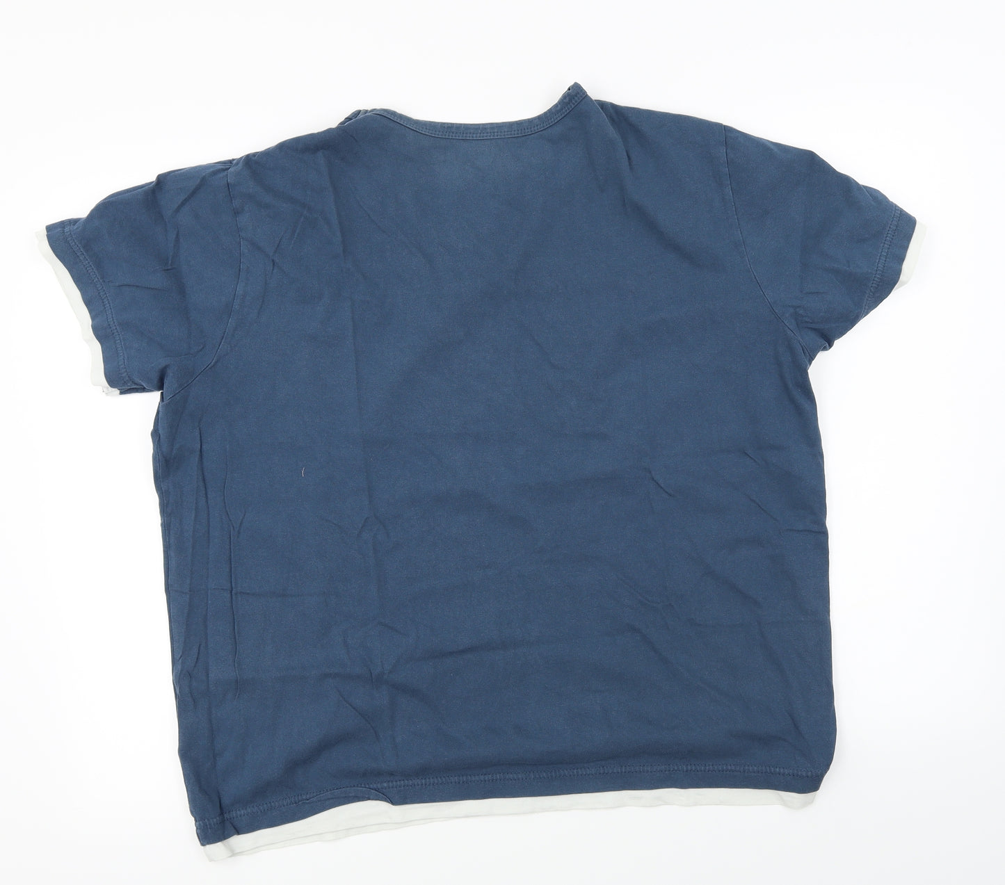 Preworn  Mens Blue    T-Shirt Size L