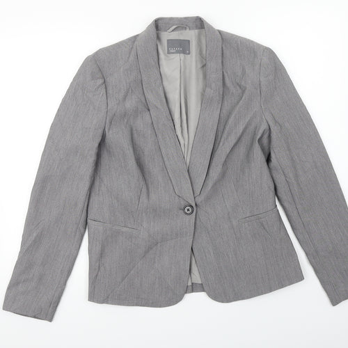 Papaya  Womens Grey   Jacket Blazer Size 12