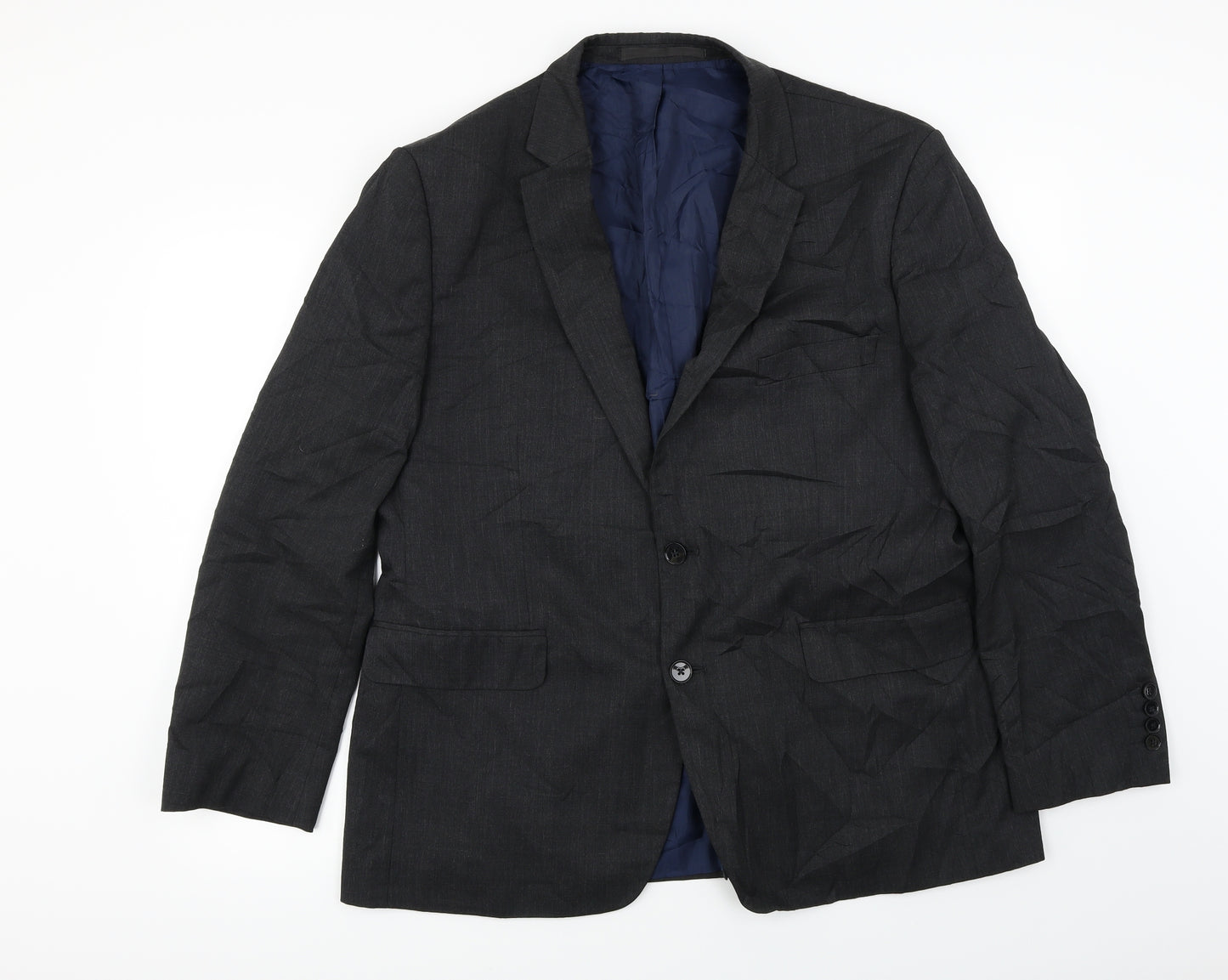 John Lewis  Mens Black   Jacket Blazer Size 42