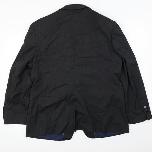 John Lewis  Mens Black   Jacket Blazer Size 42