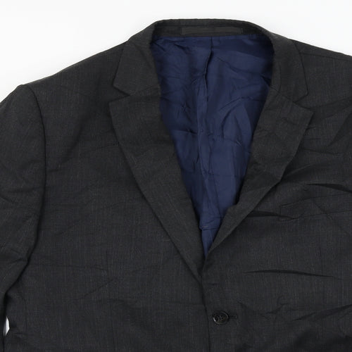 John Lewis  Mens Black   Jacket Blazer Size 42