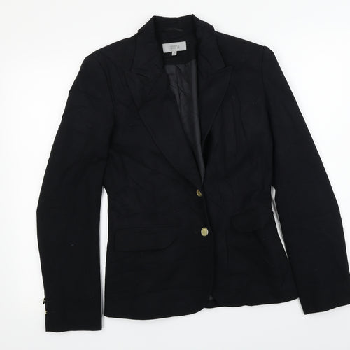 Marks and Spencer  Womens Black   Jacket Coat Size 8