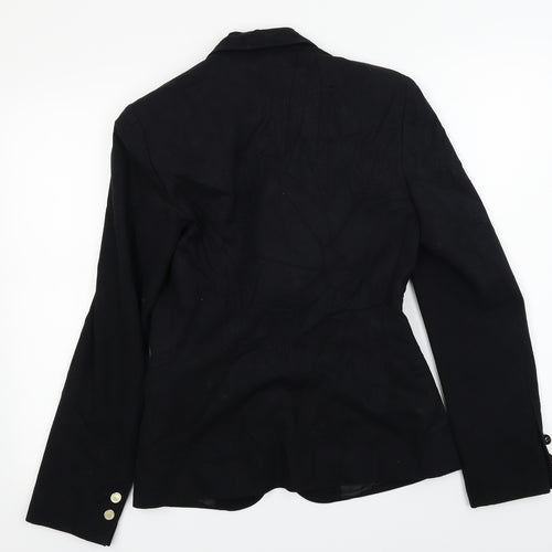 Marks and Spencer  Womens Black   Jacket Coat Size 8